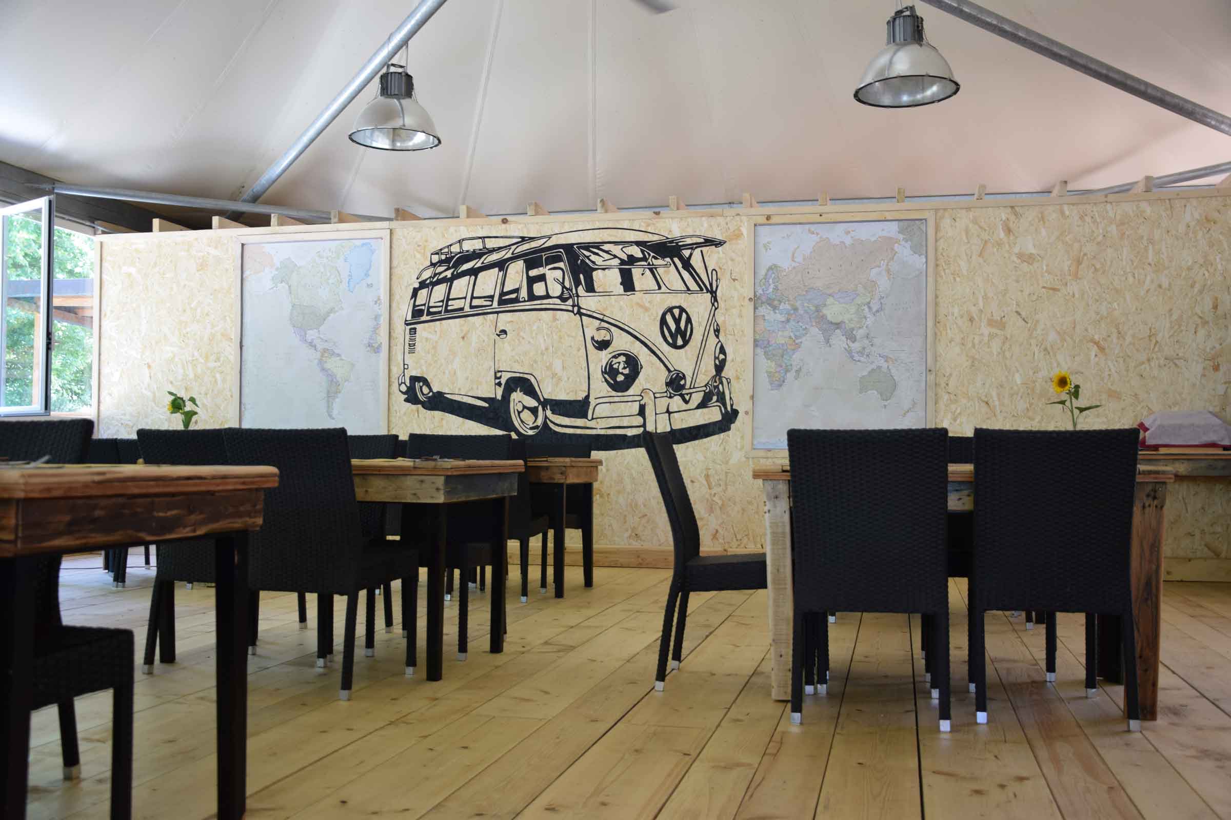 Camping Le Fonti Agliano Terme Ristorante
