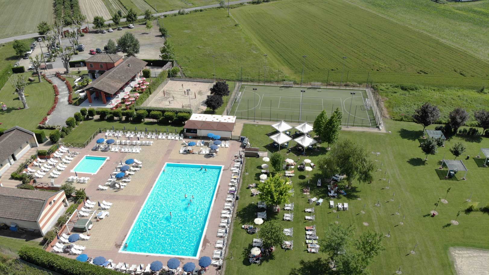 Camping Le Fonti Piscina Mombercelli